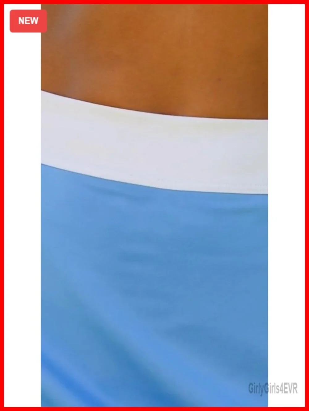 High Waisted Scalloped Tennis Skort with Shorts and Pockets